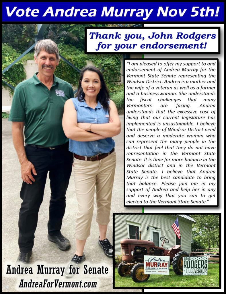 Endorsed by John Rodgers